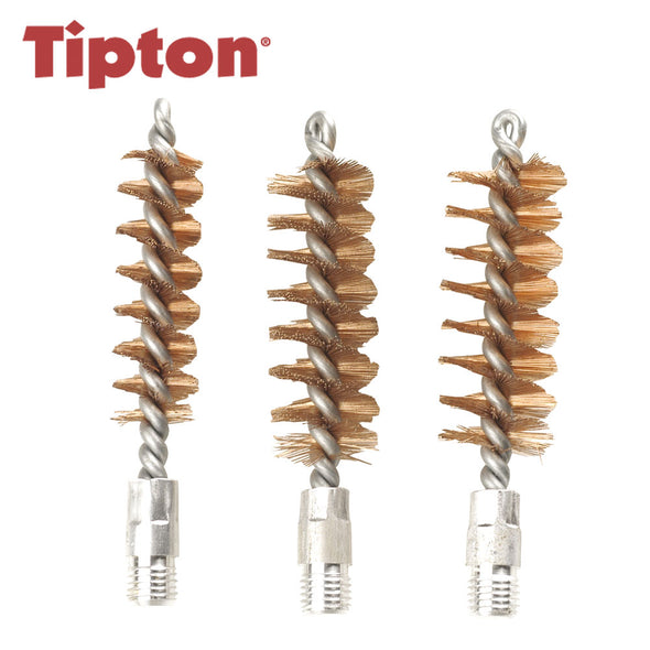 Tipton 6 Piece Bronze Bristle Shotgun Bore Brush Set