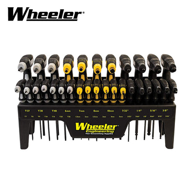 Wheeler SAE/Metric/Hex/Torx P-Handle Driver Set 30pk